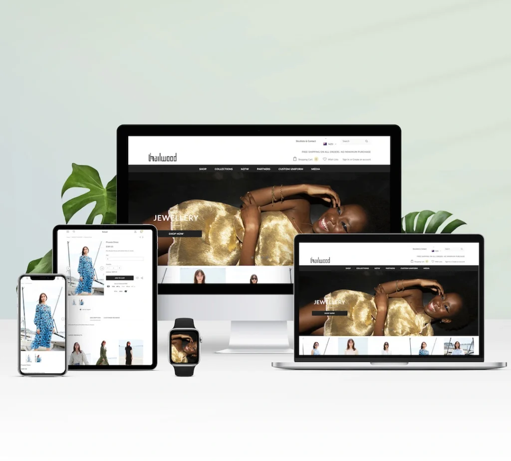 Totally digital auuckland nz shopify web design fashion | Totally Digital