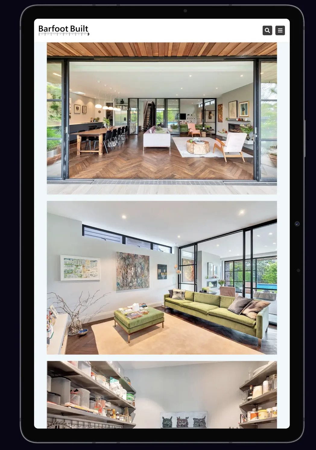 Wordpress website by totally digital marketing agency auckland New Zealand for local house renovator builder construction company