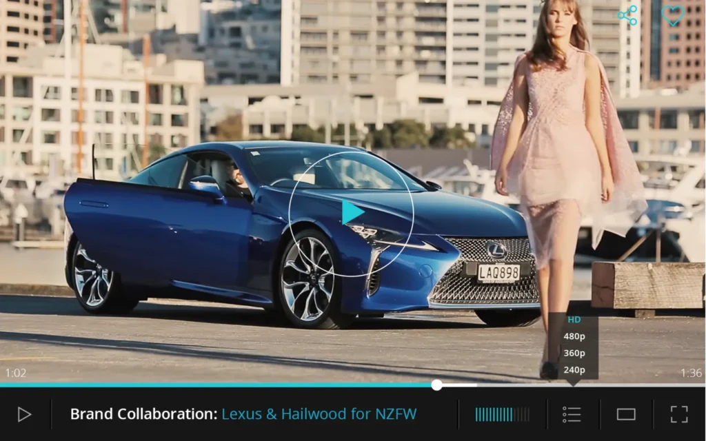 Full-Service Photography & Brand Video Production Studio - Woman walking in front of sports car - Totally Digital Marketing Agency